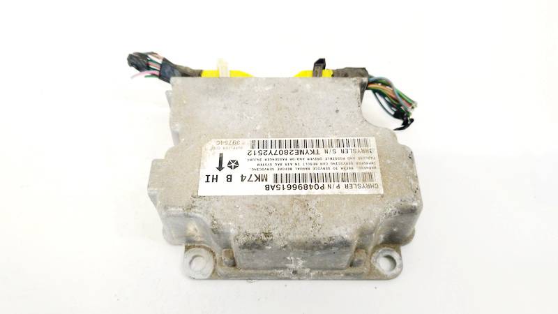 P04896615AB Jeep Patriot 2007 CALCULATEUR AIRBAG