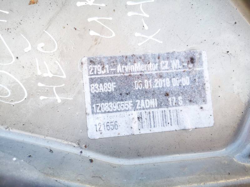 1Z0839655F Skoda Octavia 2006 Door winder mechanism (Window Regulator) - REAR LEFT - Thumbnail 3