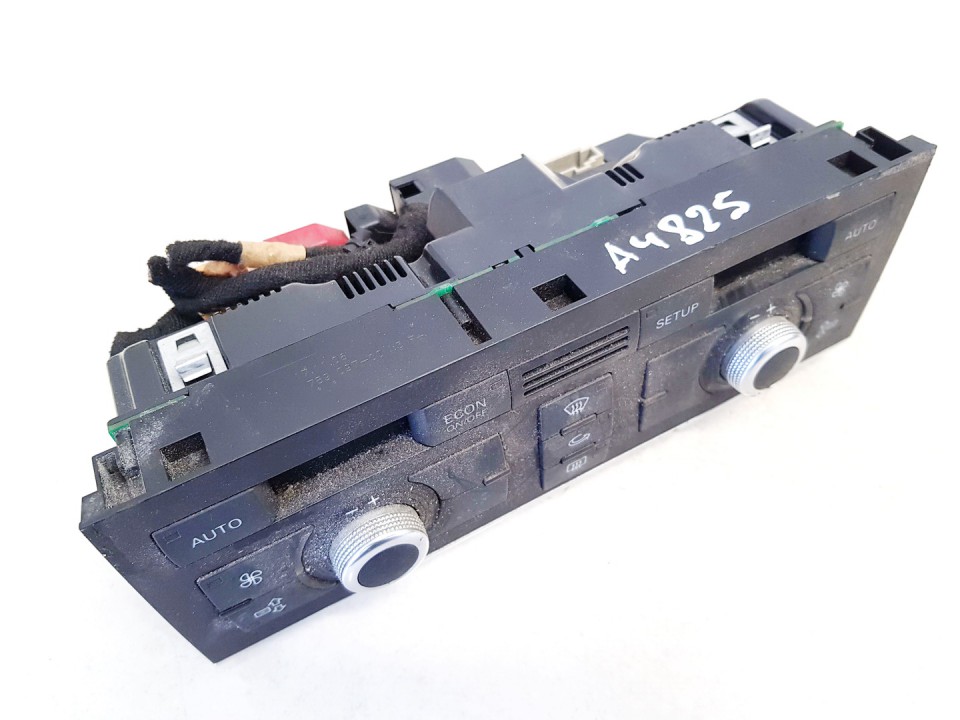 4F2820043P Audi A6 2007 Climate Control Panel (heater control switches)