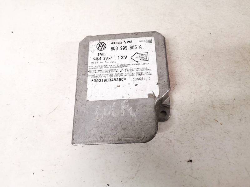 6Q0909605A Seat Leon 2000 Airbag crash sensors module