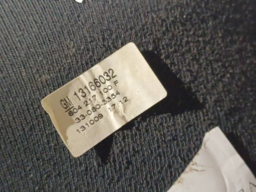 13166032 Opel Zafira 2009 Seat belt adjustment rail - FRONT RIGHT - Thumbnail 3