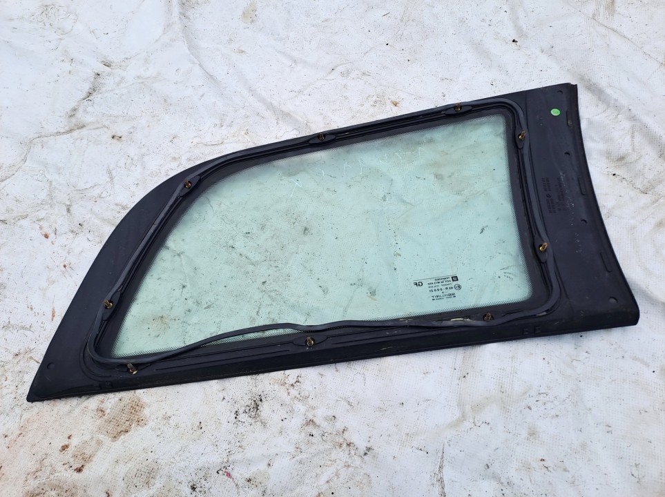 90559953 Opel Astra 1998 Corner quarter window glass - REAR LEFT - Thumbnail 2