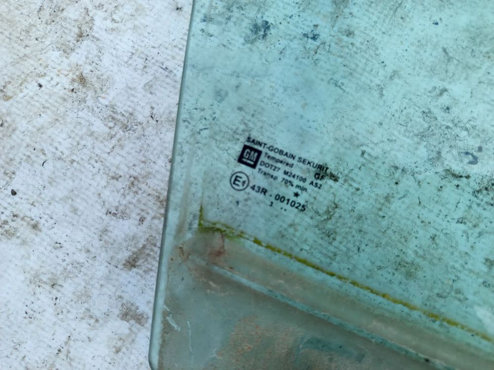 43R001025 Opel Vectra 2004 LUNA DELANTERA DERECHA, Luna de la puerta delantera - FRENTE DERECHO - Thumbnail 5