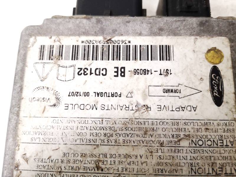 1S7T14B056BE Ford Mondeo 2000 Komputer SRS airbag – moduł sterujący poduszek powietrznych - Thumbnail 2