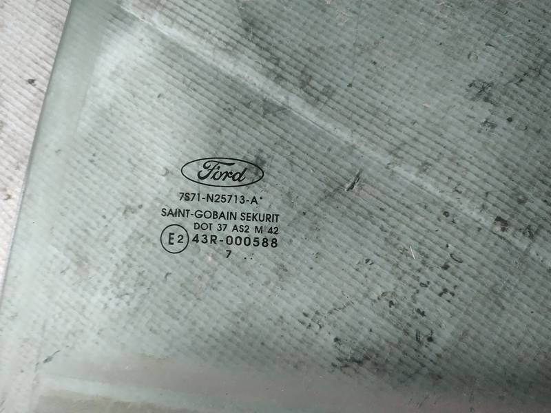 AS2 Ford Mondeo 2007 Door-Drop Glass - REAR LEFT - Thumbnail 2