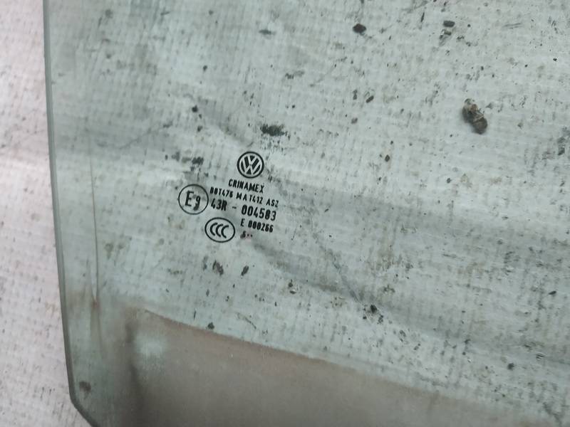 AS2 Volkswagen Jetta 2007 Door-Drop Glass - FRONT RIGHT - Thumbnail 2