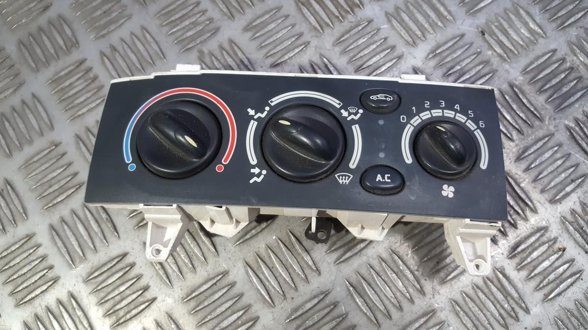 655739W USED Climate Control Panel (heater control switches) Renault