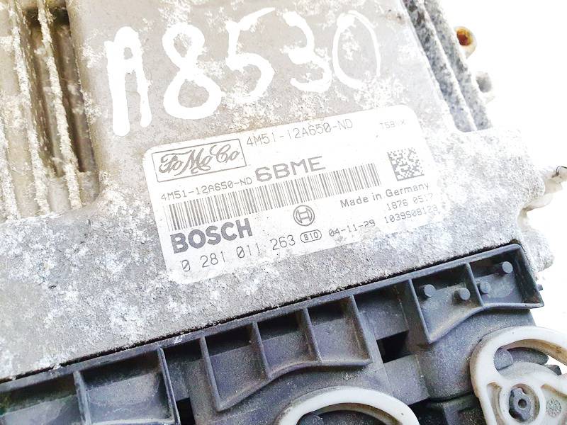 4M5112A650ND Ford Focus 2004 ECU Engine Computer (Engine Control Unit) - Thumbnail 2