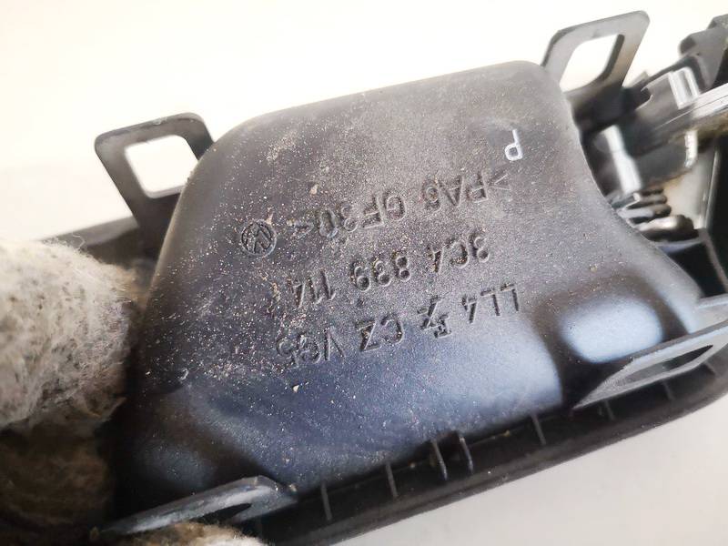 3C4839114 Volkswagen Passat 2007 Door Handle Interior - REAR RIGHT - Thumbnail 3