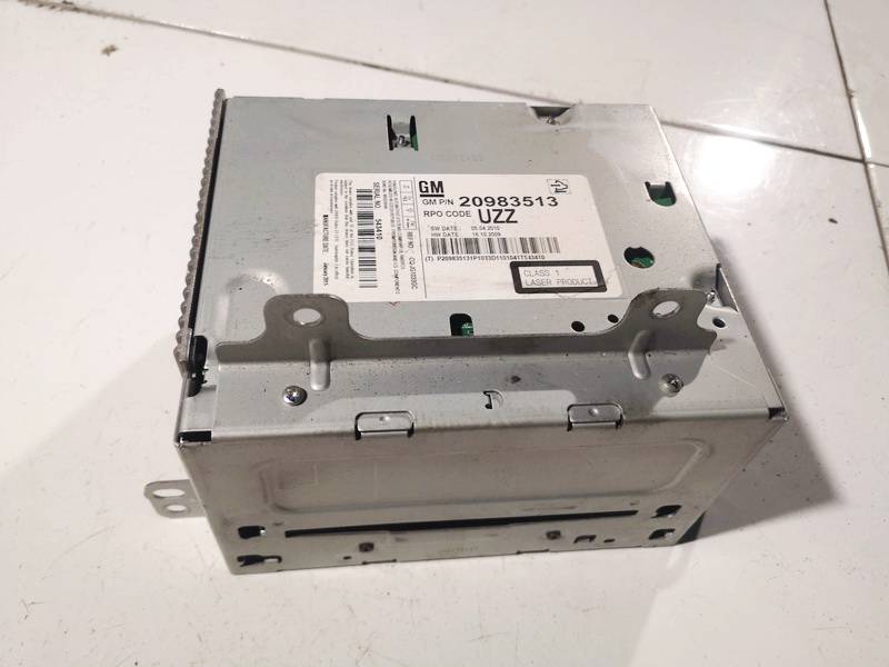 20983513 Opel Insignia 2011 Autoradio