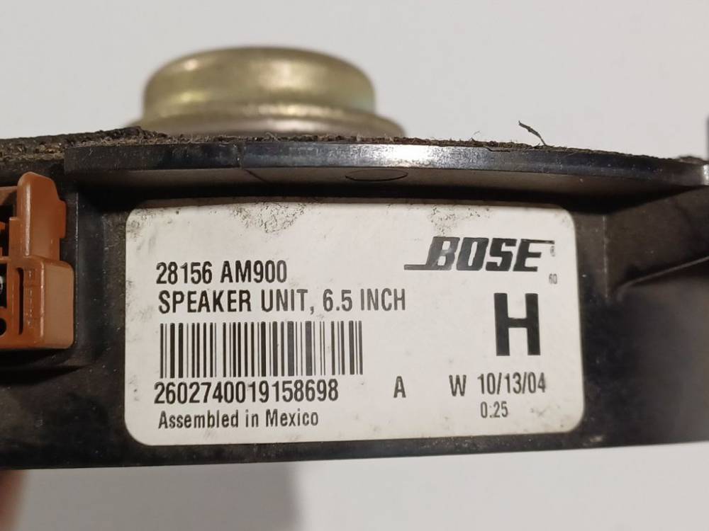 28156AM900 Nissan Murano 2005 Speaker (audio) - Thumbnail 4