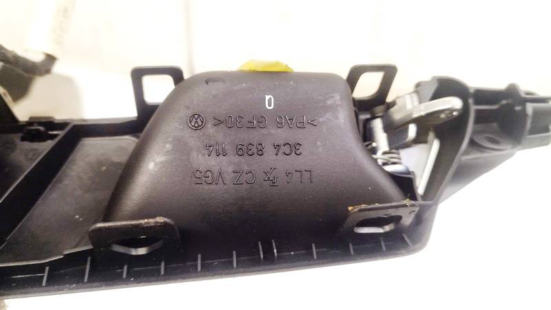 3C4839114 Volkswagen Passat 2005 Door Handle Interior - REAR RIGHT - Thumbnail 3
