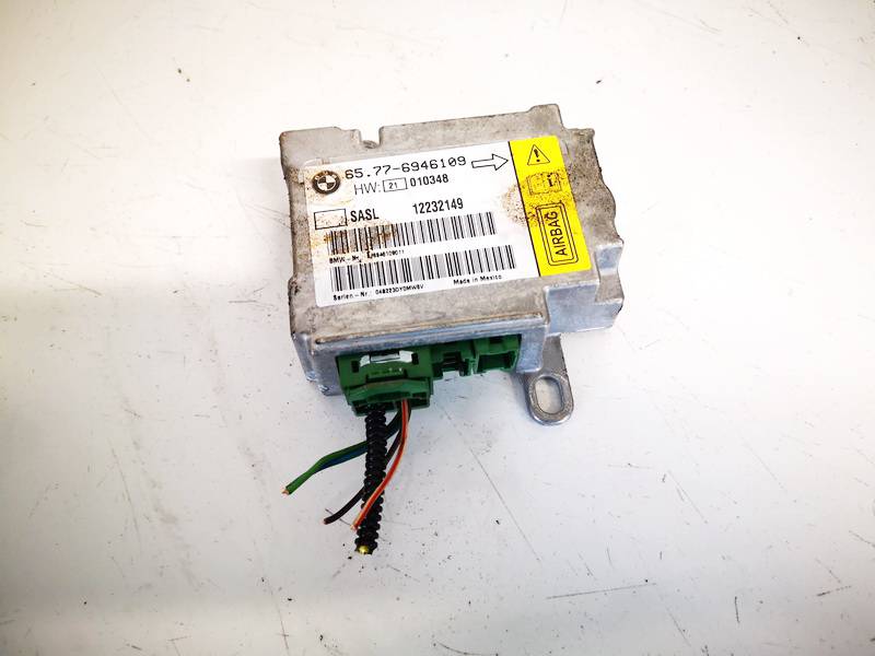 65776946109 BMW 7-Series 2004 Komputer SRS airbag – moduł sterujący poduszek powietrznych