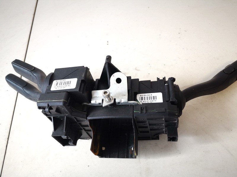 4F0953549D Audi A6 2007 Kombischalter Lenkstockschalter - Thumbnail 2