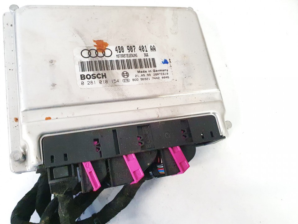 4B0907401AA Audi A6 2000 Komputer silnika - Thumbnail 3
