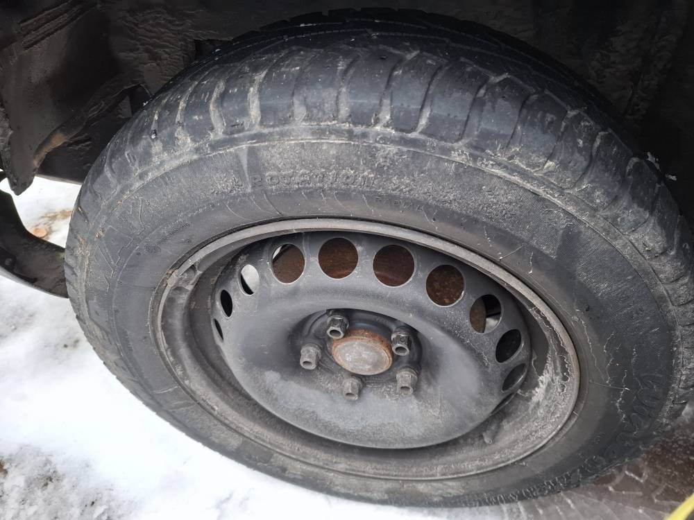 5X114.3 Renault Scenic 2010 Komplet stalowych felg R15