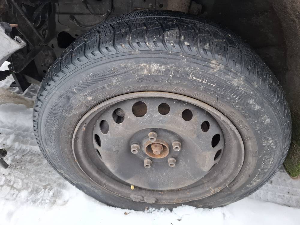 5X114.3 Renault Scenic 2010 Teräsvanne Kokoonpano R15 - Thumbnail 4