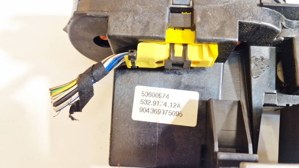 53600974 Opel Omega 1997 Klimata vadības panelis (sildītāja vadības slēdži) - Thumbnail 3