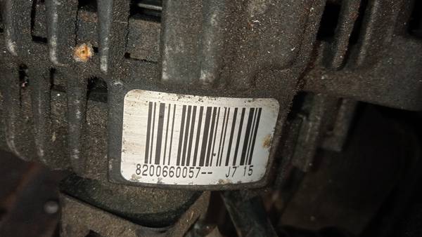 8200660057 Renault Laguna 2008 Alternator - Thumbnail 4