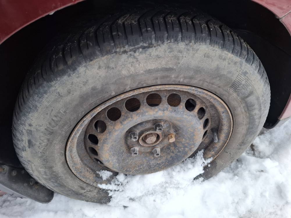 5×112 Volkswagen Jetta 2006 Teräsvanne Kokoonpano R15 - Thumbnail 4