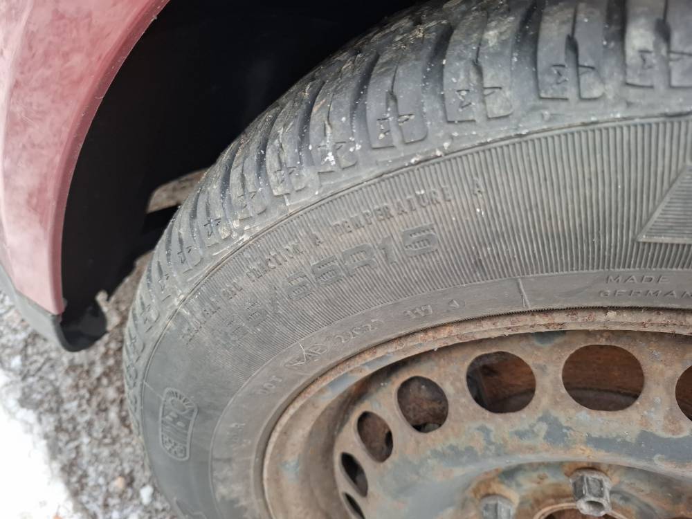 5×112 Volkswagen Jetta 2006 Teräsvanne Kokoonpano R15 - Thumbnail 5