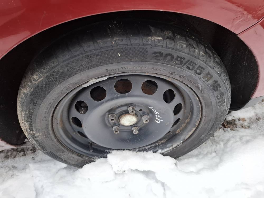 5×112 Volkswagen Jetta 2006 Teräsvanne Kokoonpano R15 - Thumbnail 2