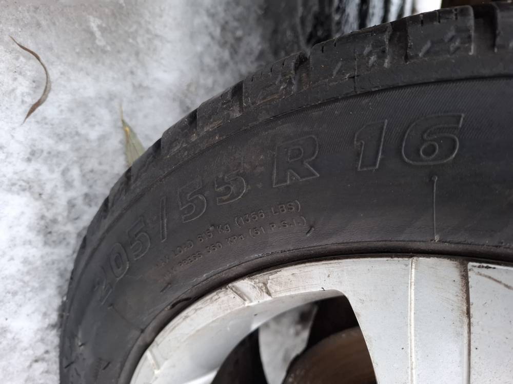 5×108 Ford Focus 2011 Komplet Kół Zimowych R16 - Thumbnail 5