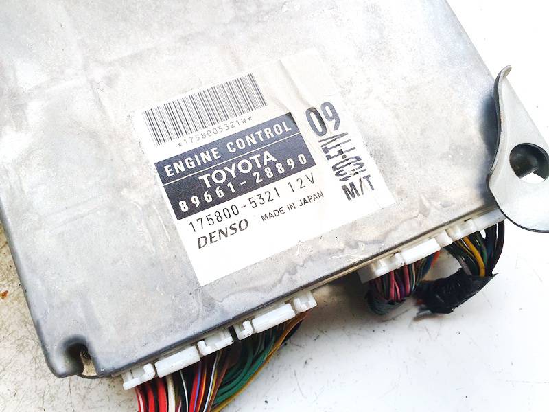 8966128890 Toyota Previa 2006 Moottorin ohjainyksikkö - Thumbnail 3