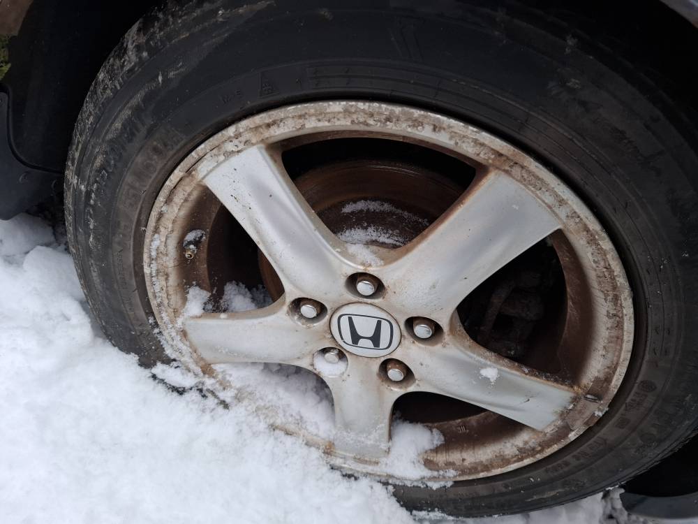 5X114.3 Honda Accord 2004 Liettuan renkaiden komplekti R16 - Thumbnail 5