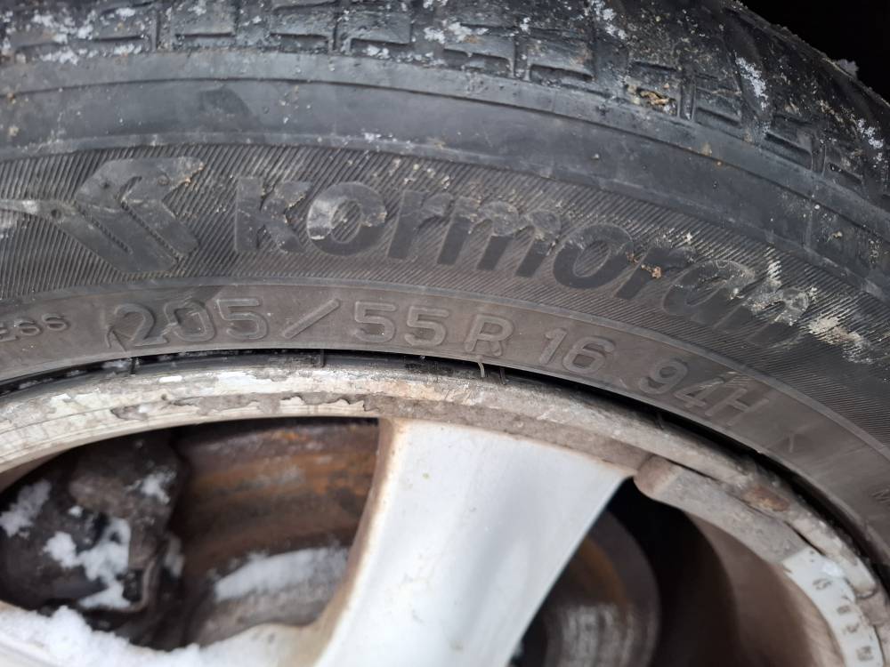 5X114.3 Honda Accord 2004 Liettuan renkaiden komplekti R16 - Thumbnail 4