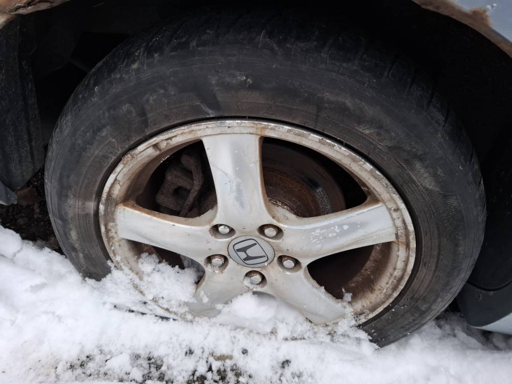 5X114.3 Honda Accord 2004 Komplet Kół Zimowych R16