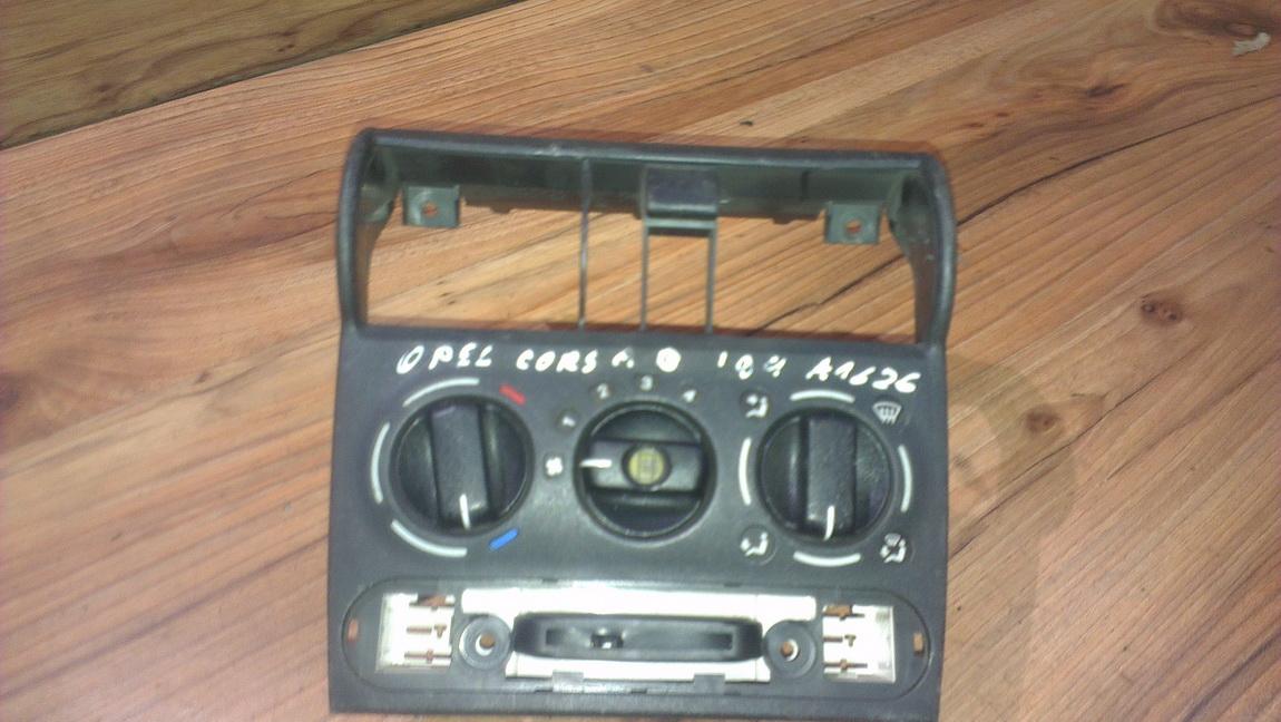 90386823 Climate Control Panel (heater control switches) Opel Corsa