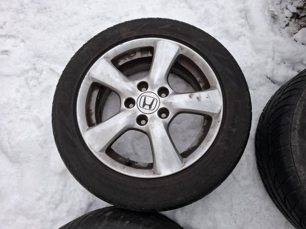 5X114.3 Honda Accord 2004 Liettuan renkaiden komplekti R16 - Thumbnail 2