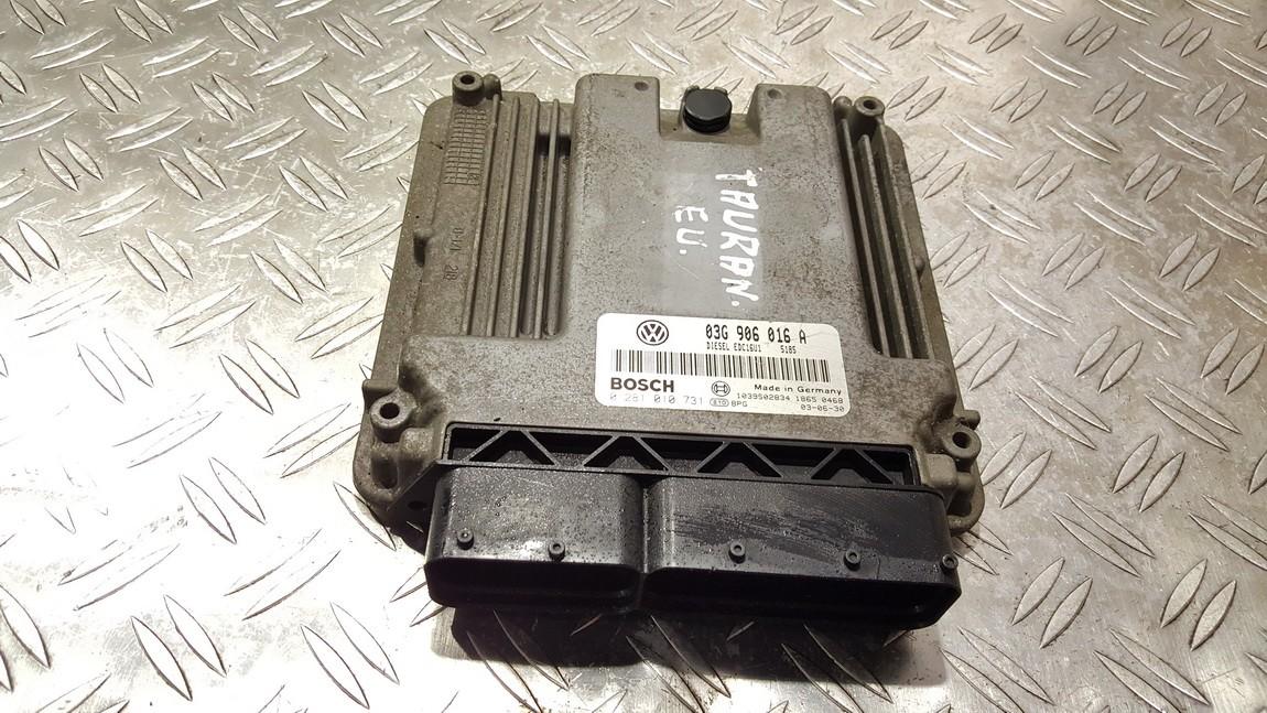03G906016A Volkswagen Touran 2004 ECU Engine Computer (Engine Control Unit)