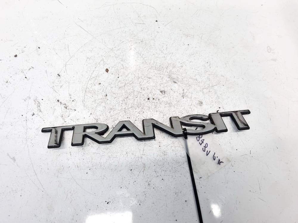 Ford Transit 2006 Tylna plakietka (emblemat) - TYLNE