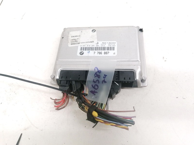 0281010205 BMW 3-Series 2001 ECU Engine Computer (Engine Control Unit)
