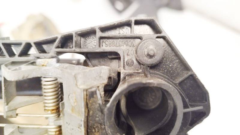 3C0837885J Volkswagen Passat 2007 Door Handle Exterior - REAR LEFT - Thumbnail 3