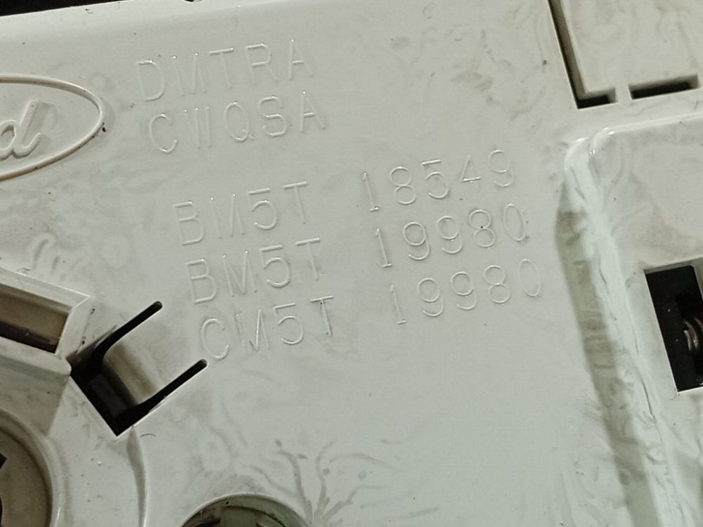 BM5T18549 Ford Focus 2011 Climate Control Panel (heater control switches) - Thumbnail 4