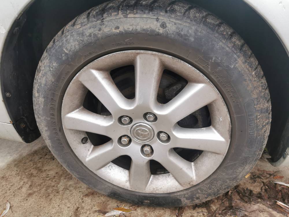 5X114.3 Toyota Corolla Verso 2005 Lietie riteņu komplekts R16 - Thumbnail 3