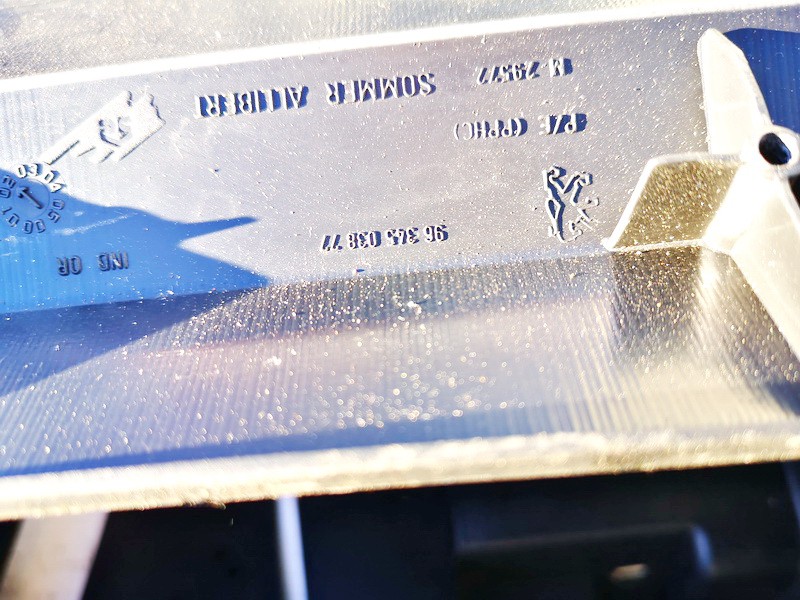 9634503877 Peugeot 307 2002 Handschuhfach - Thumbnail 2