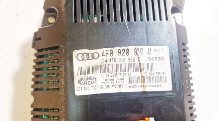 4F0920900M Audi A6 2005 Speedometers - Cockpit - Speedo Clocks Instrument - Thumbnail 3