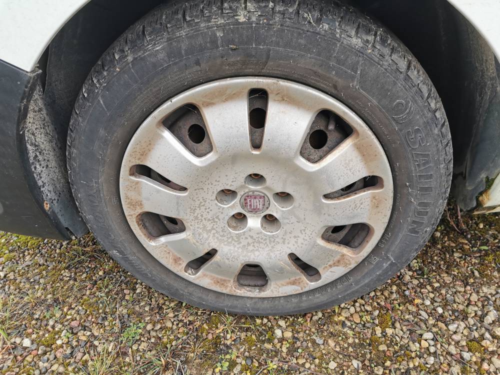 5X98 Fiat Doblo 2014 Komplet stalowych felg R16