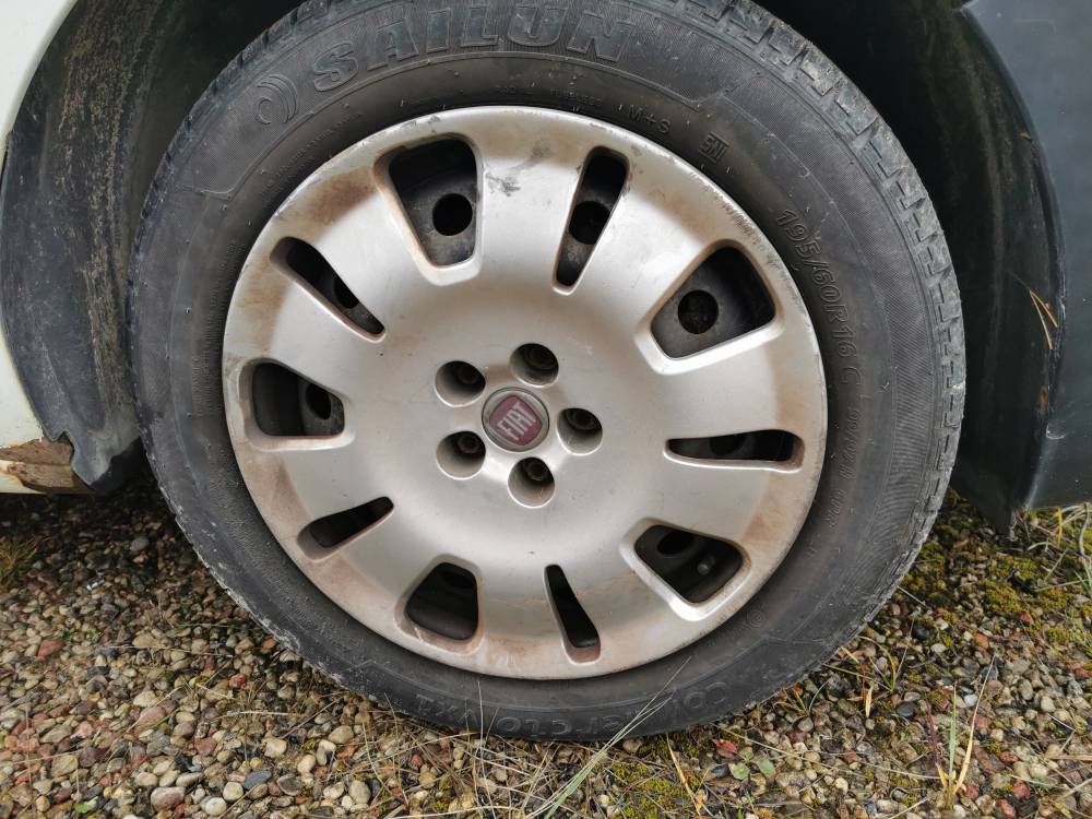 5X98 Fiat Doblo 2014 Komplet stalowych felg R16 - Thumbnail 4