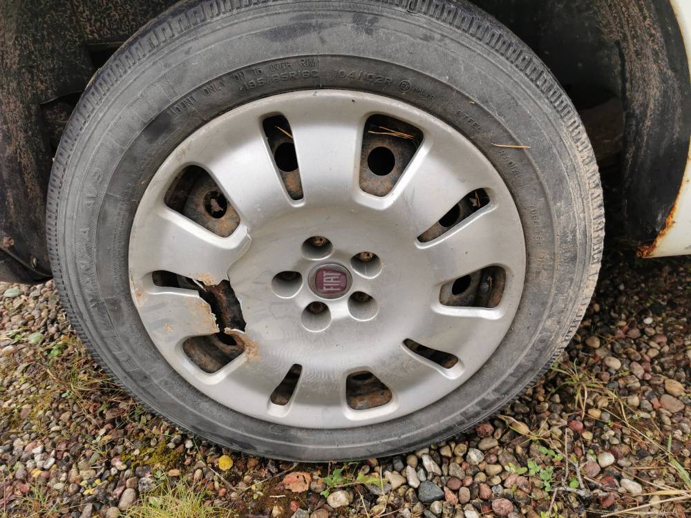 5X98 Fiat Doblo 2014 Komplet stalowych felg R16 - Thumbnail 3