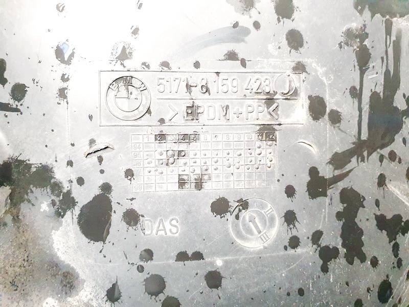 51718159423 BMW 5-Series 1998 Plastic Inner Fender - FRONT RIGHT - Thumbnail 2