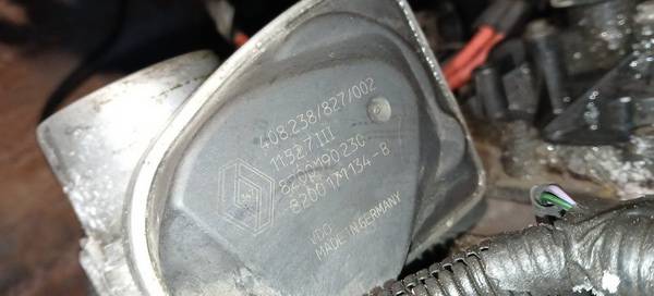 8200171134B Renault Megane 2010 Zawór przepustnicy - Thumbnail 4