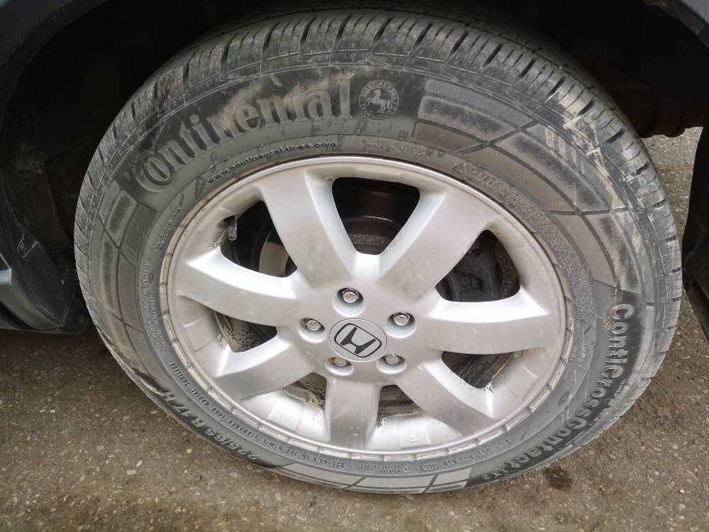 5X114.3 Honda CR-V 2008 Komplet Kół Zimowych R17
