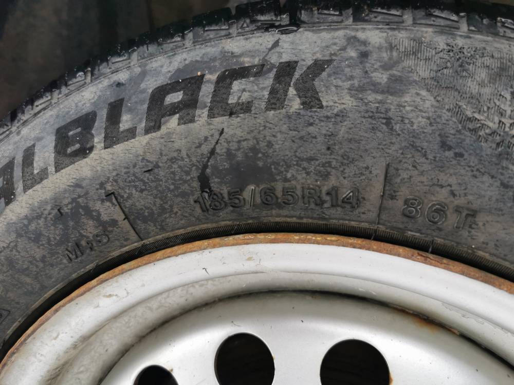 4X100 Volkswagen Passat 1995 Teräsvanne Kokoonpano R14 - Thumbnail 6