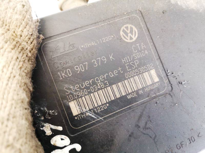1K0907379K Volkswagen Golf 2005 ABS Unit (ABS Brake Pump) - Thumbnail 2