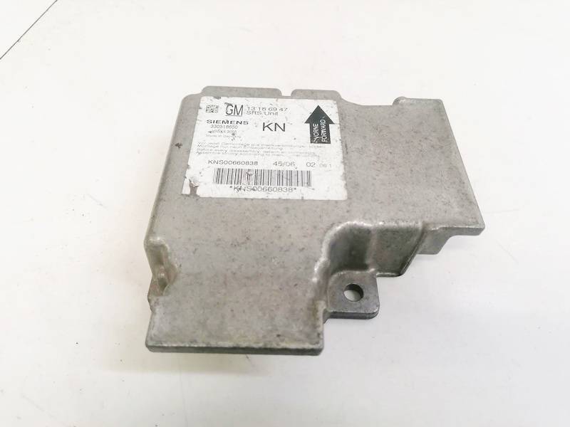 13186947 Opel Vectra 2006 CALCULATEUR AIRBAG - Thumbnail 2